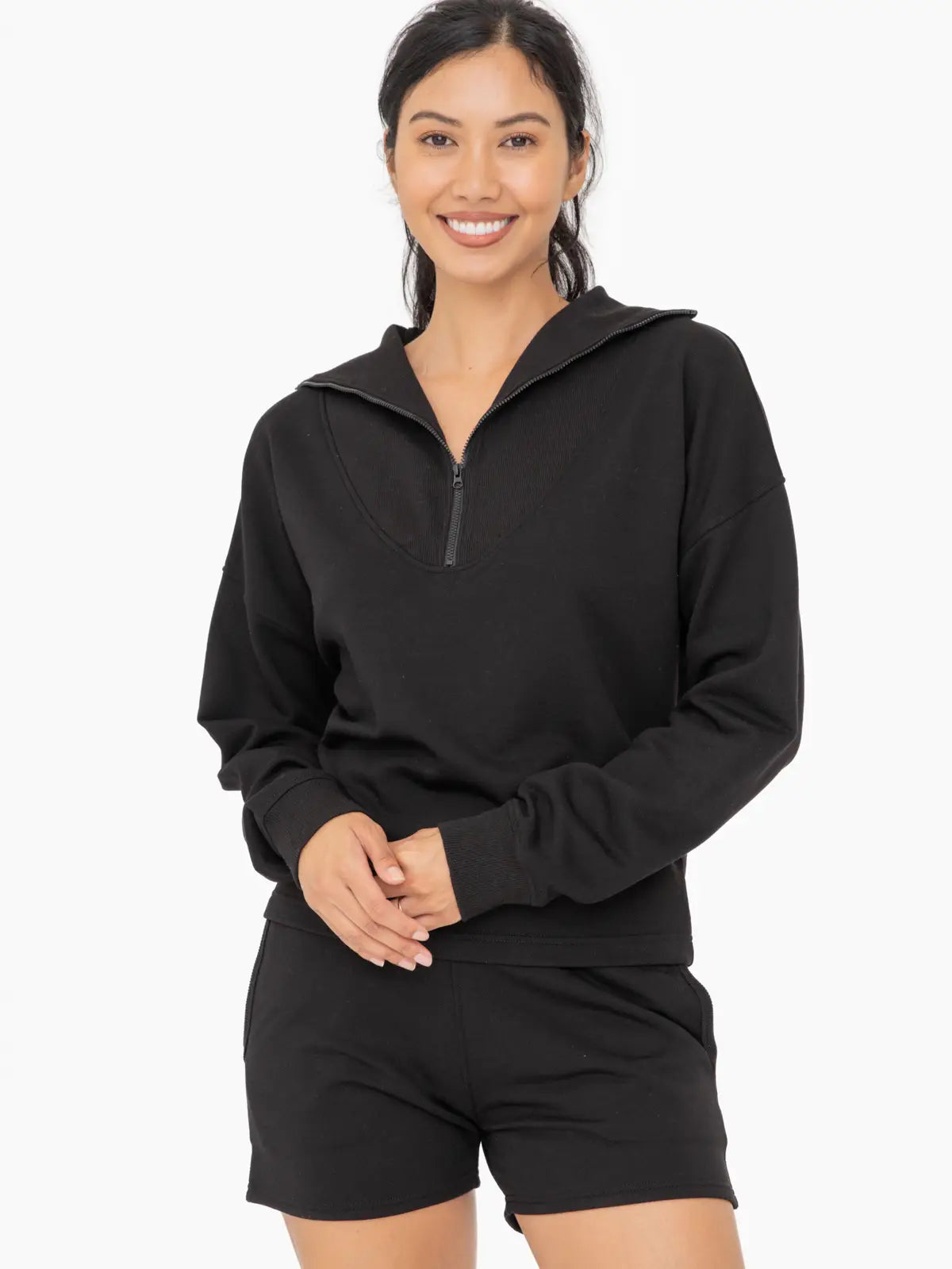 Fleece Half Zip Pullover