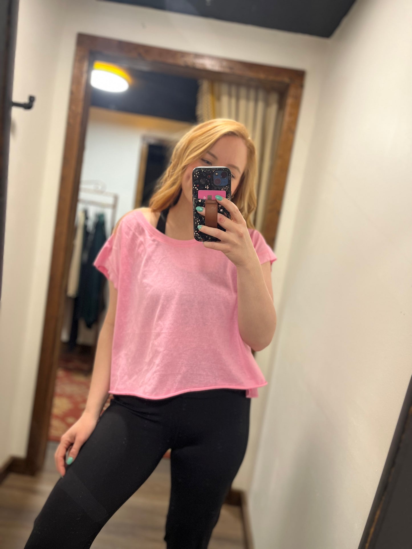 Open Back Tee