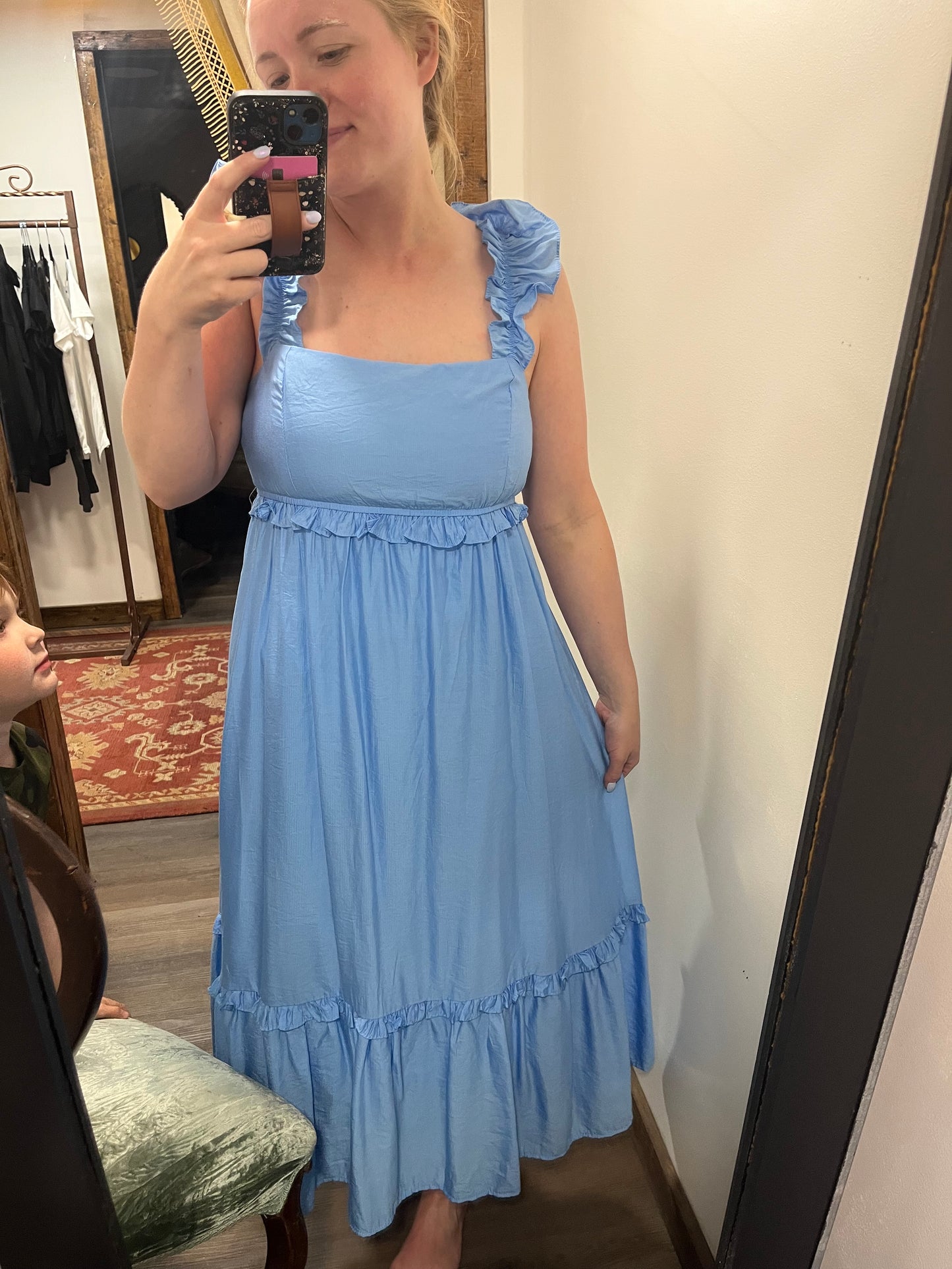 Ruffle Empire Waist