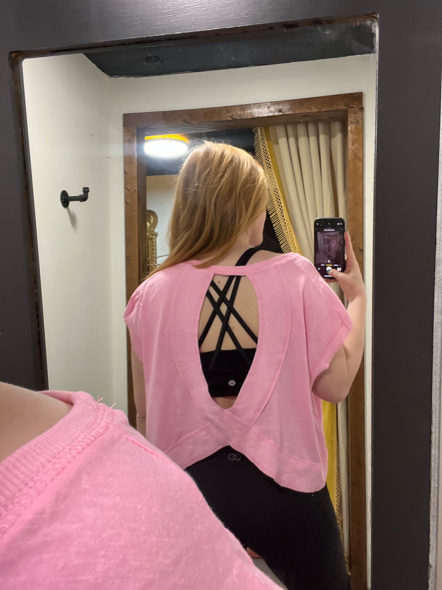 Open Back Tee