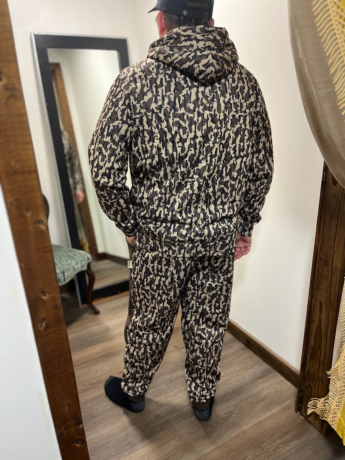 Duck Boat Camo- Fleece Jogger