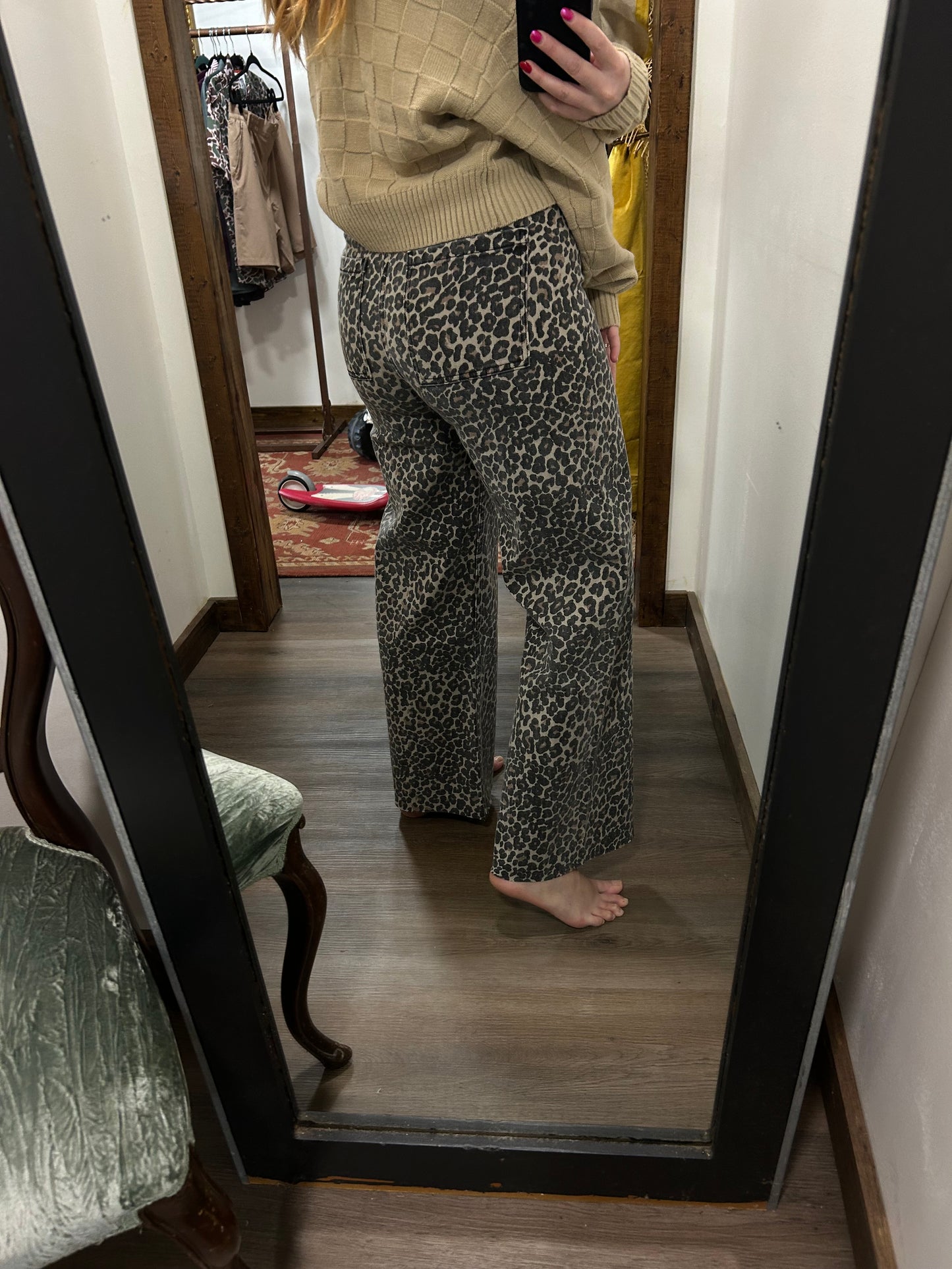 Leopard Print Pants