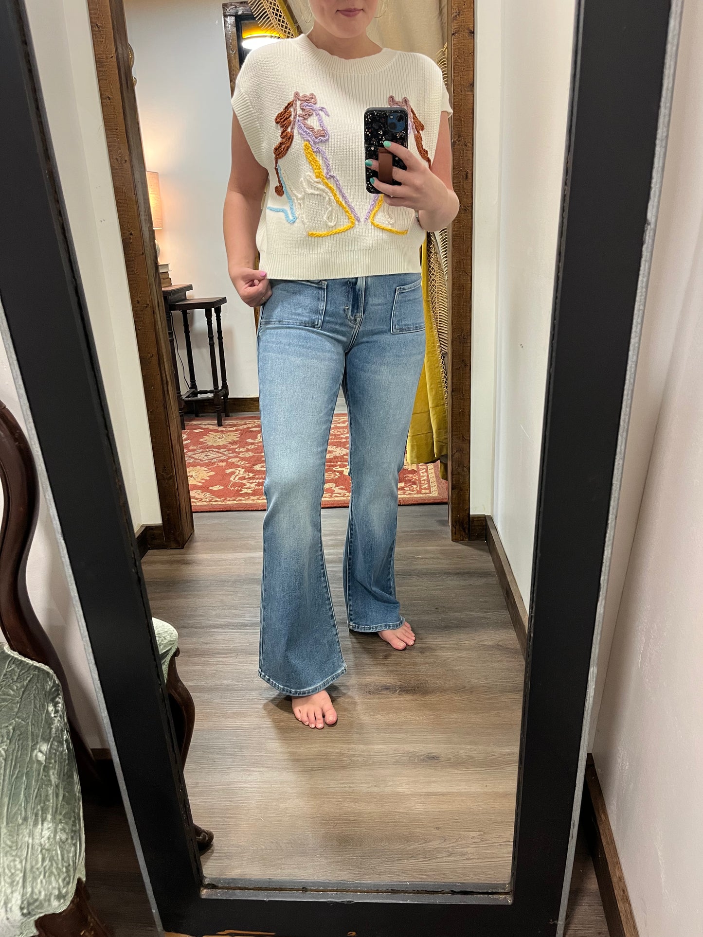 Happi Low Rise Flare 31" inseam