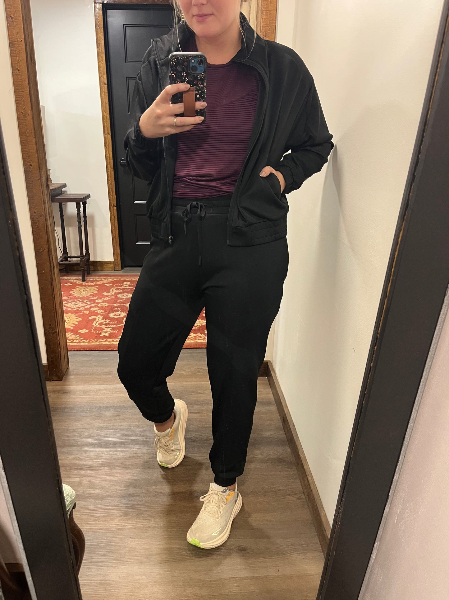 Mock Neck Zip-up Jacket