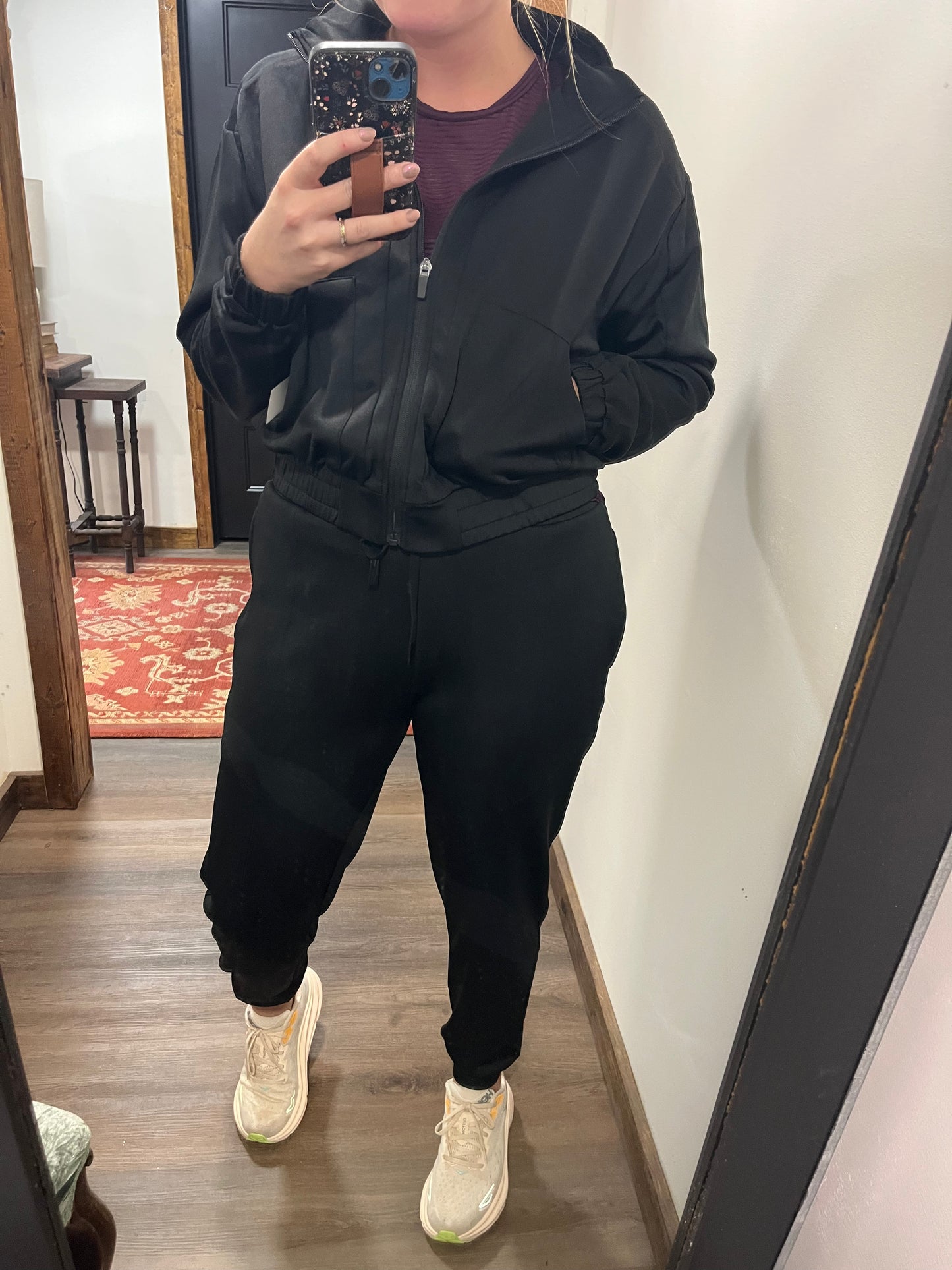 Mock Neck Zip-up Jacket