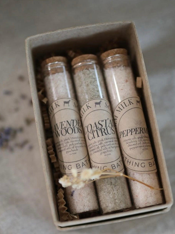 Farm Milk Bath Soak Tube Set