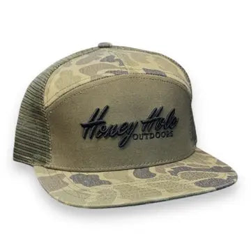 HH 7 Panel Flatbill- Duck Camo