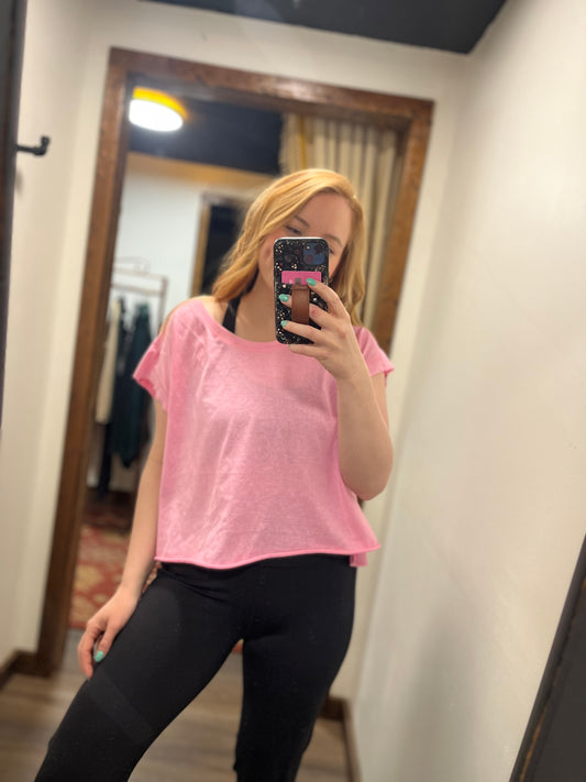 Open Back Tee