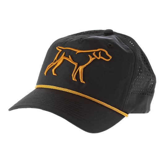 Hydro 3D Puff  Golf Hat Black/Gold